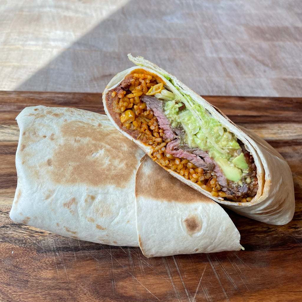 Ancho Bavette Burrito by Barry Horne