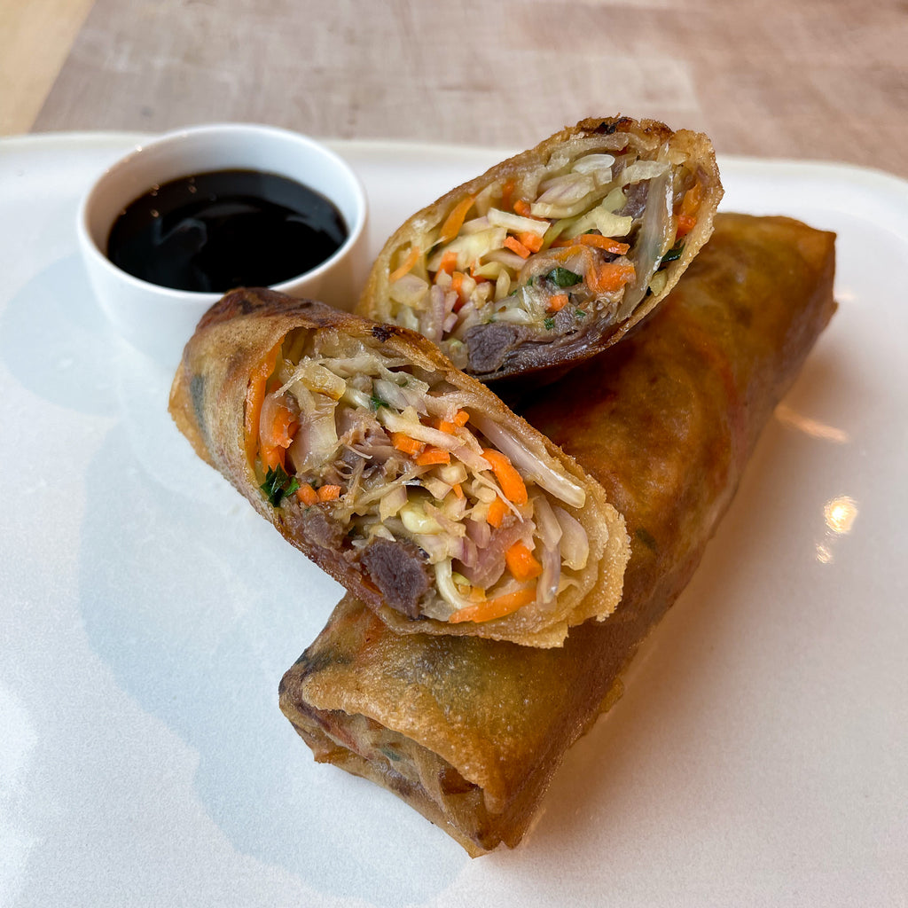 Duck Spring Rolls by Barry Horne