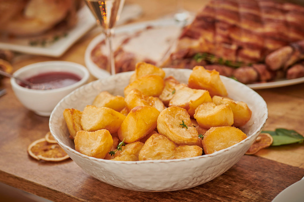 Christmas Goose Fat Potatoes by Barry Horne