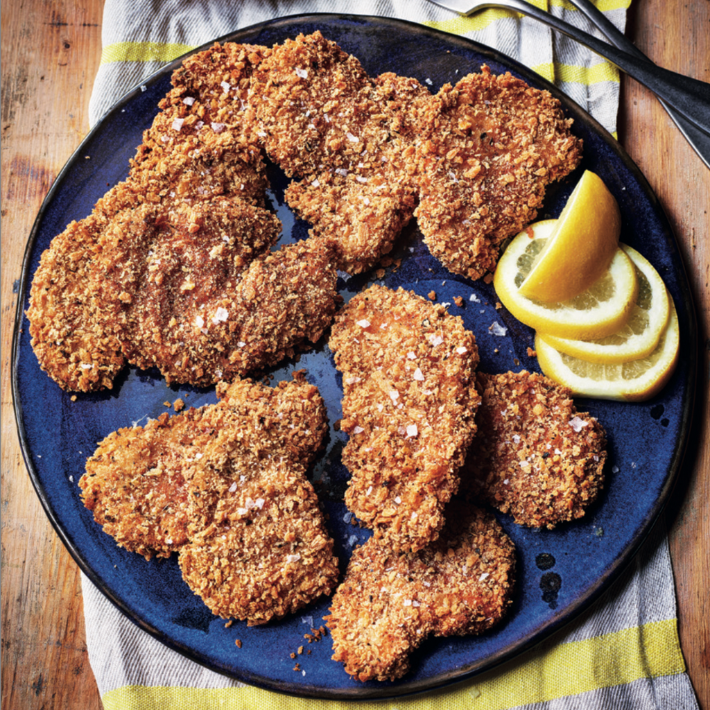 Spiced, Crispy Pork Escalopes by Sabrina Ghayour