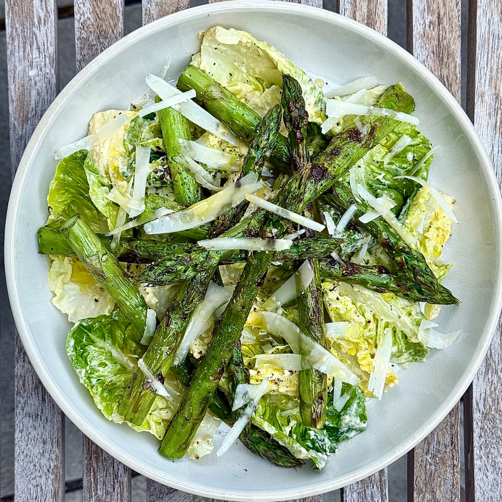 Asparagus César Salad by Matt Burgess