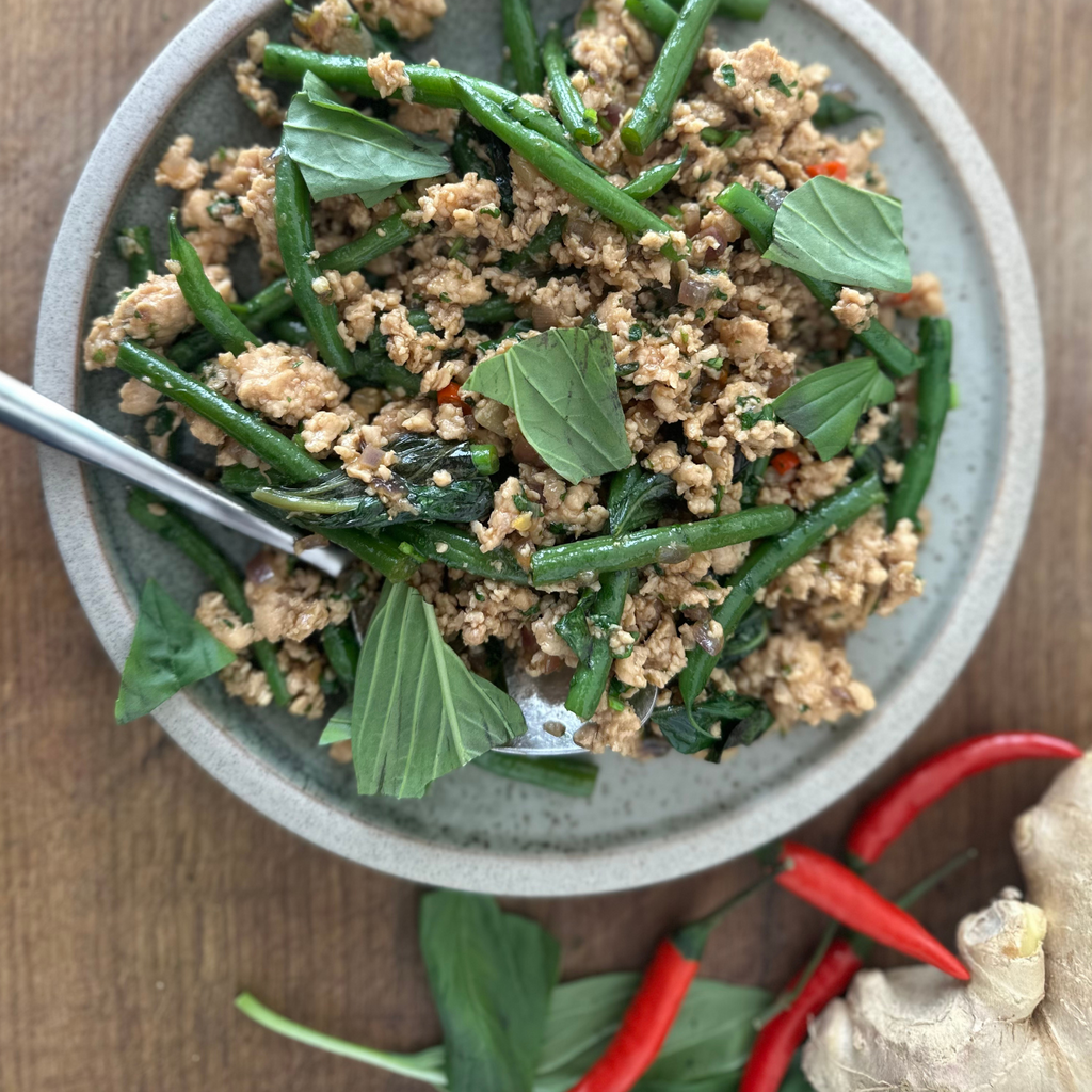 Chicken Mince Pad Krapow by Matt Burgess