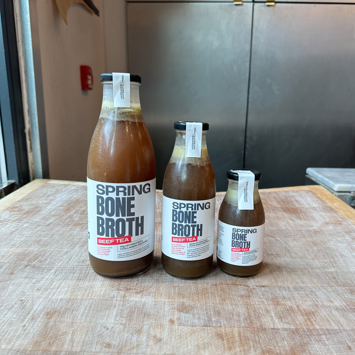 Provenance Village Butcher | Spring Bone Broth | Beef Tea