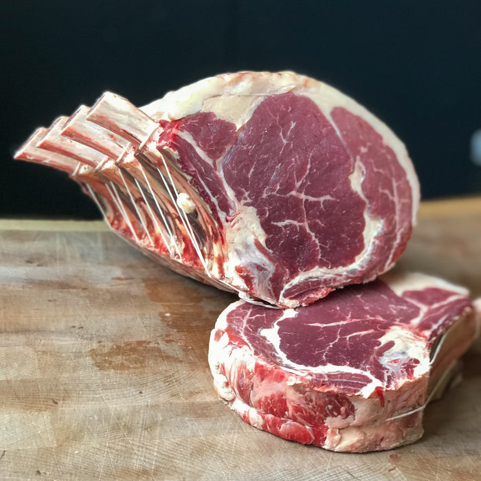 Grass Fed Rib of Beef (cap on)