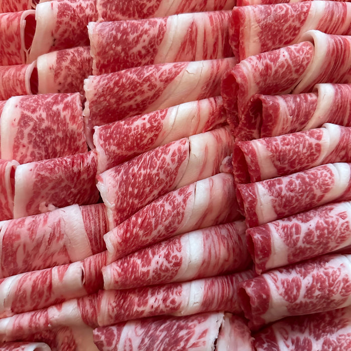 Japanese Wagyu A5 Sliced Chuck Shabu-shabu MBS 8-9