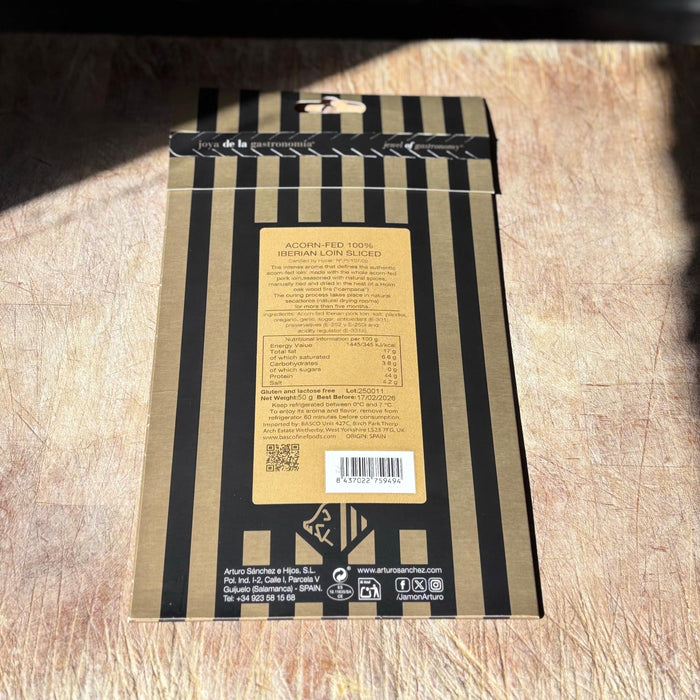 Arturo Sanchez Lomo Iberico de Bellota 50g