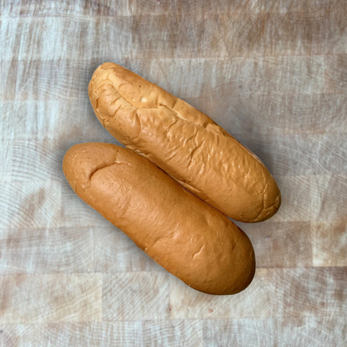 Big Glazed Brioche Hot Dog Buns | Pack of 2 |