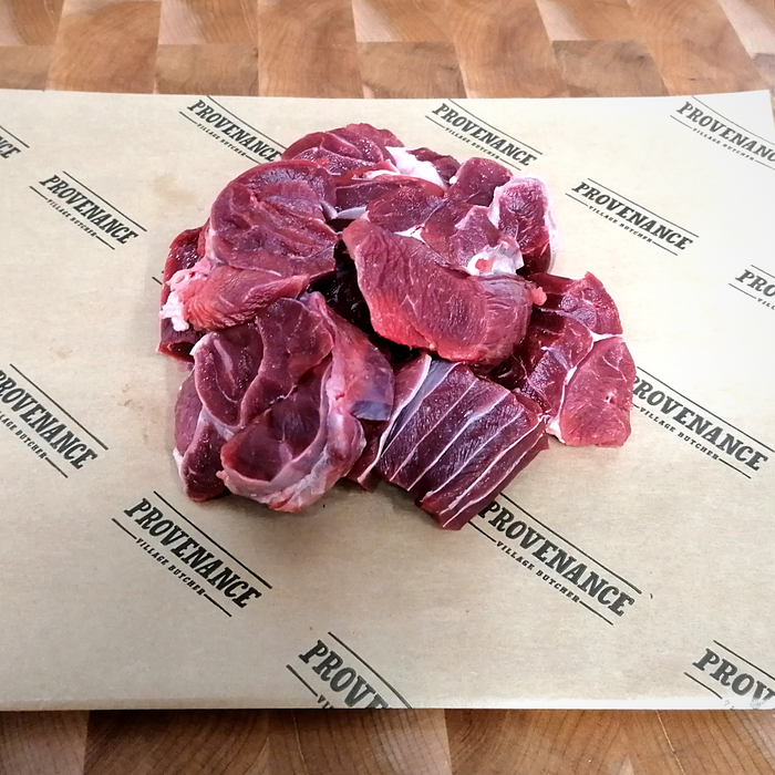 Diced Bonless Shin of Beef By Provenance Village Butcher