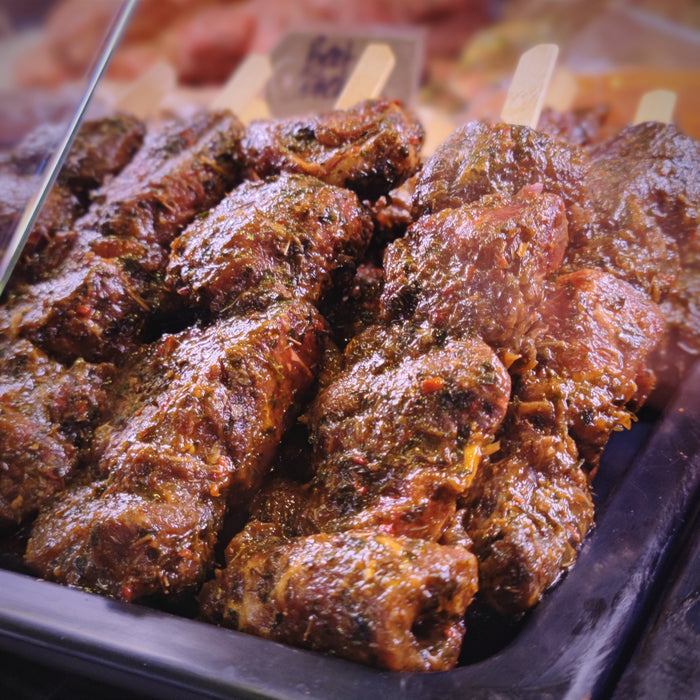 Beef Steak Skewers 300g (2 pieces) Korean/Chimichurri/Bourbon BBQ
