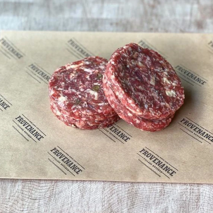 Grass FEd Maverick Burger by Provenance Village Butcher