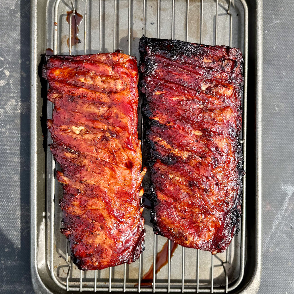 Baby Back Ribs with a West London Sour BBQ Mop Sauce by Matt Burgess