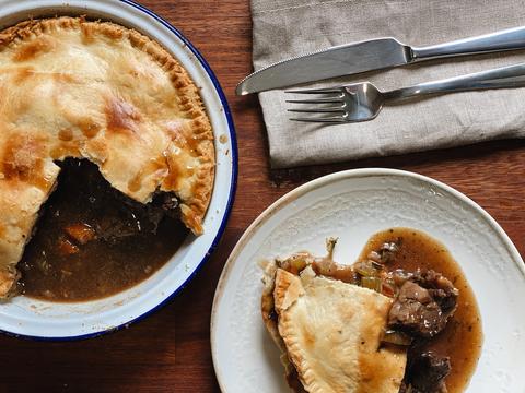 Beef and Guinness Pie by Barry Horne