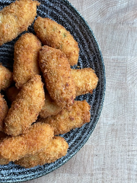 Leftover Christmas ham & Manchego croquettes by Barry Horne