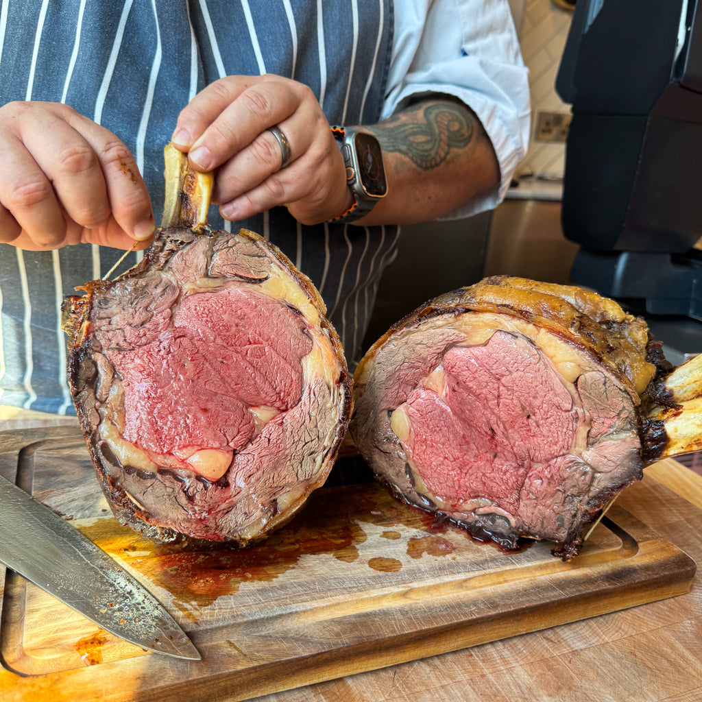 Roasting a Rib of Beef