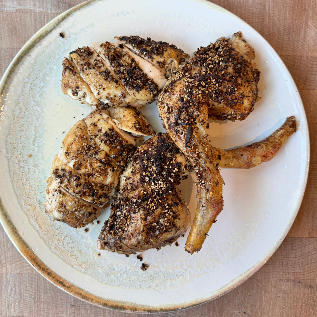 Effortless Sichuan Spatchcock Roast Chicken by Nina Parker