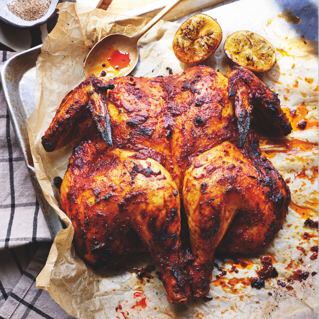 Sabrina’s Bloody Mary Spatchcocked Chicken by Sabrina Ghayour