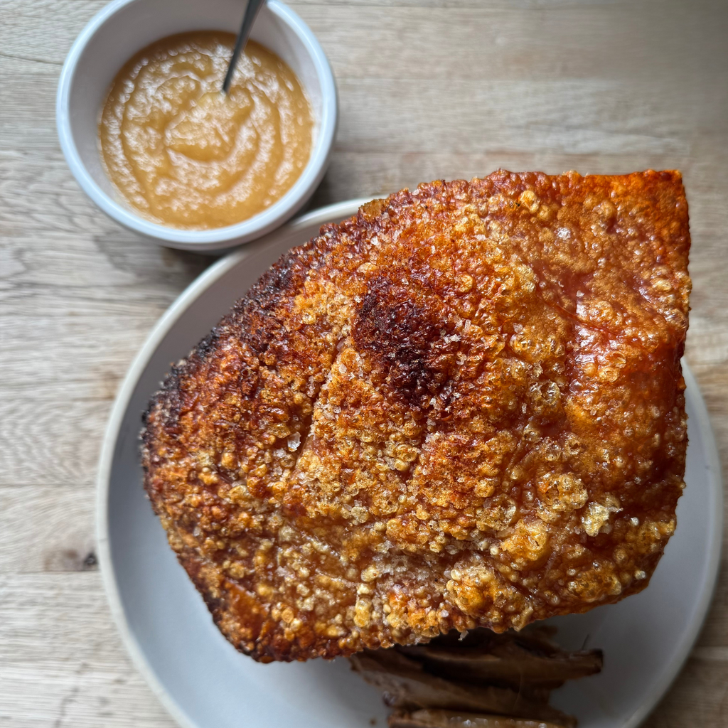 Slow-roasted Bone-in Pork Shoulder with a Miso & Stem Ginger Jam by Matt Burgess