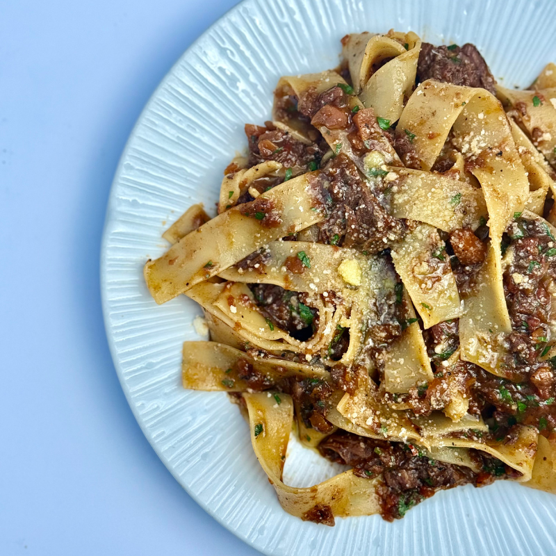 Slow-cooked Beef Ragout withTagliatelle by Matt Burgess