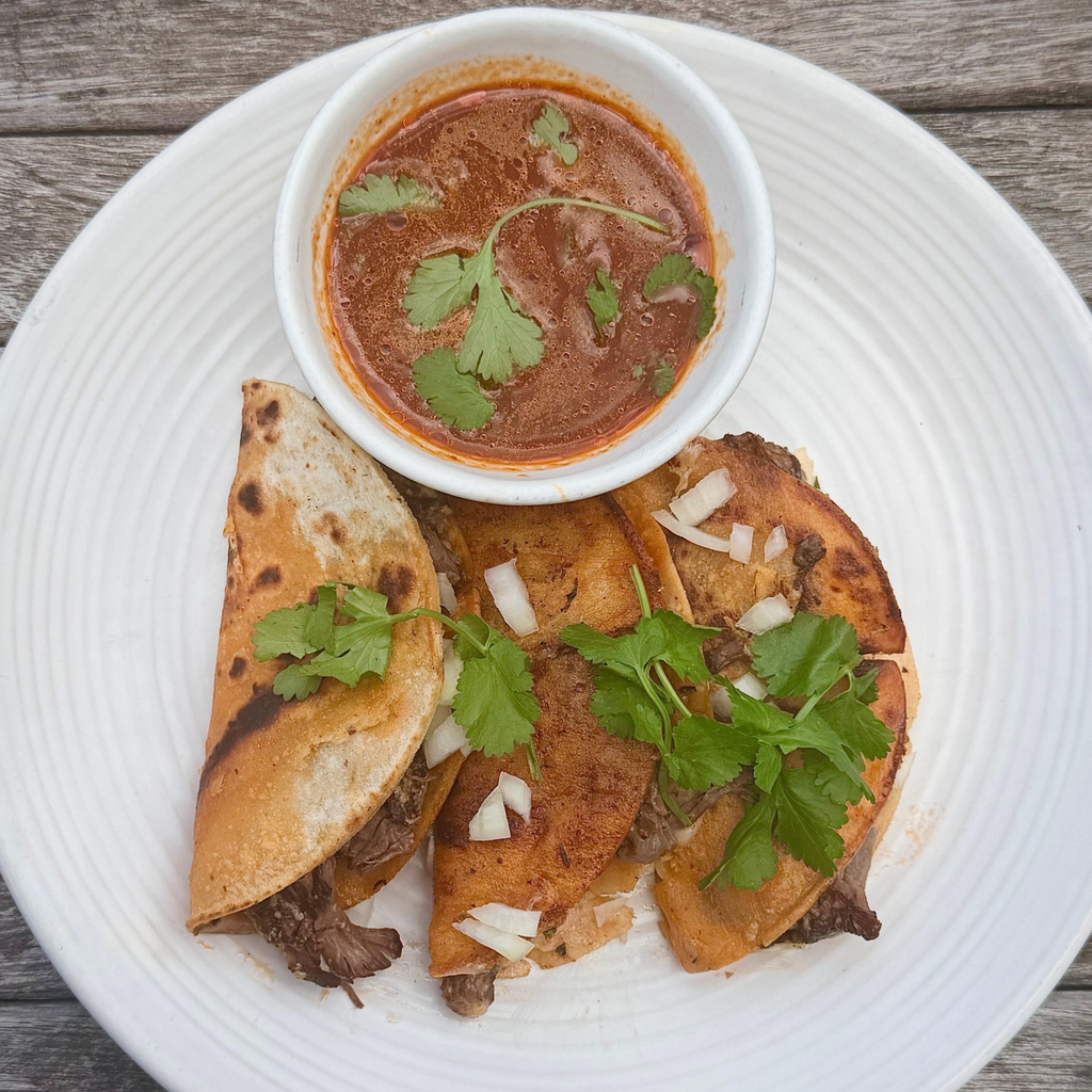Leftover Bone Broth -  Birria Style Consommé BY Matt Burgess