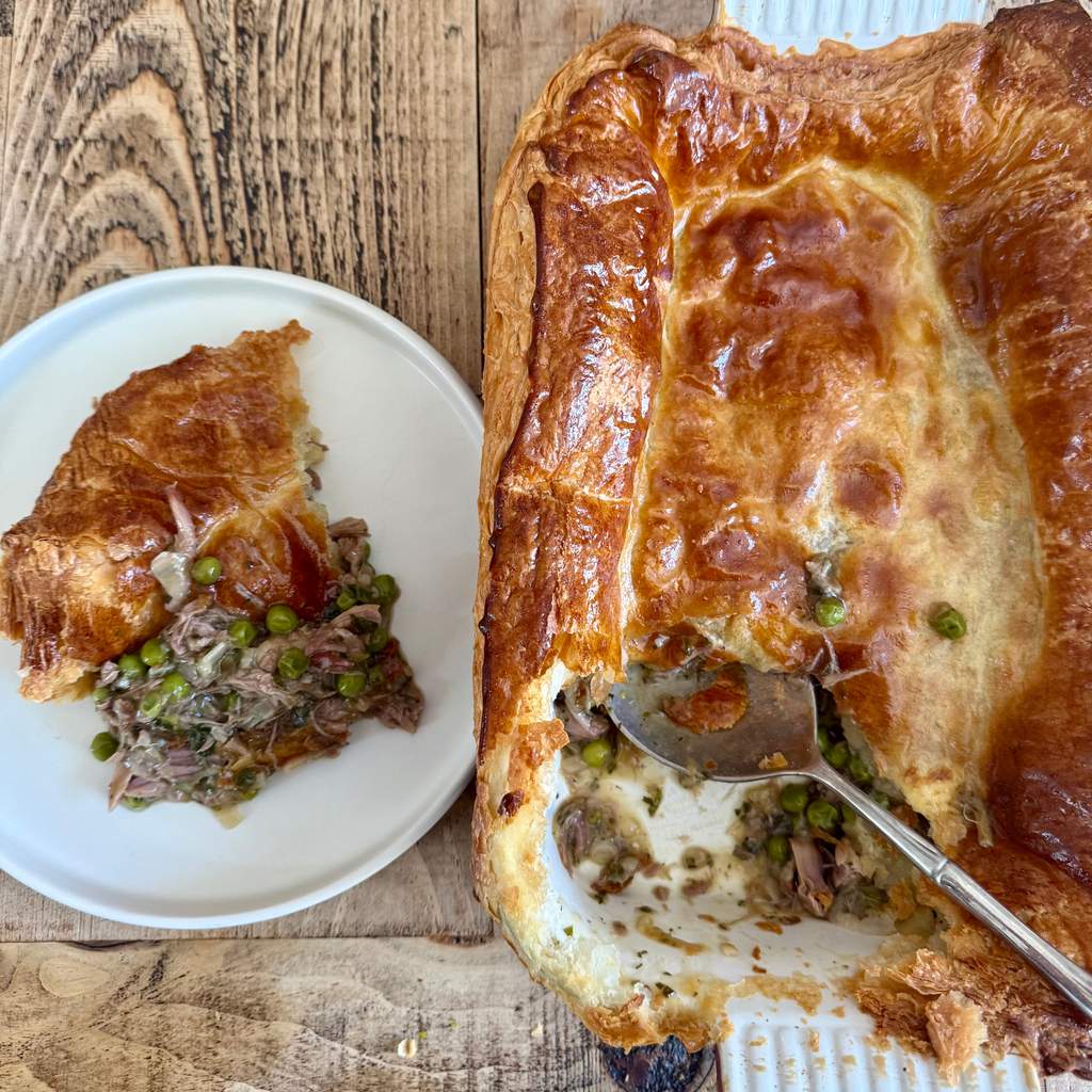 Lamb Shank, Mint & Pea Pie by Matt Burgess