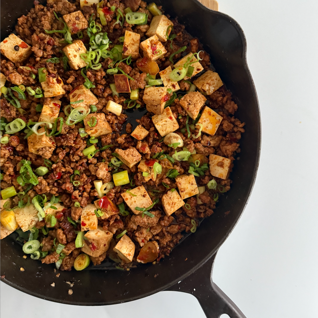 Chinese New Year – Mapo Tofu, pork mince, chilli, Sichuan peppercorn by Matt Burgess