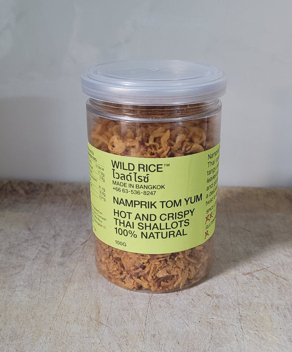 Wild Rice Crispy Shallots Tom Yum 100g