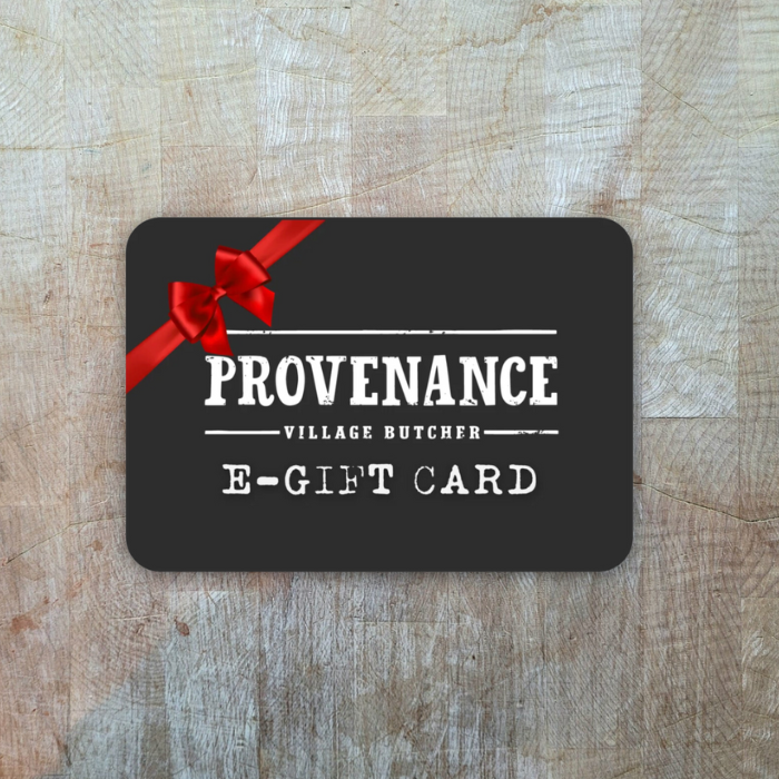 Provenance Butcher Delivery - Online Voucher