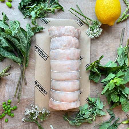 Easter Lamb Noisette with Lemon and Herb Marinade