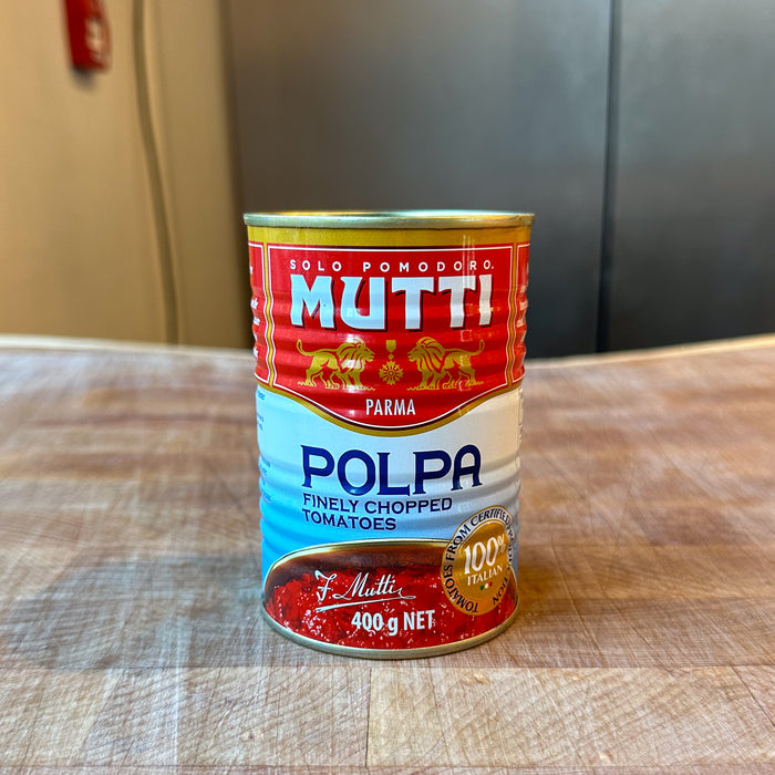 Mutti | Polpa finely chopped tomatoes | Provenance Village Butcher