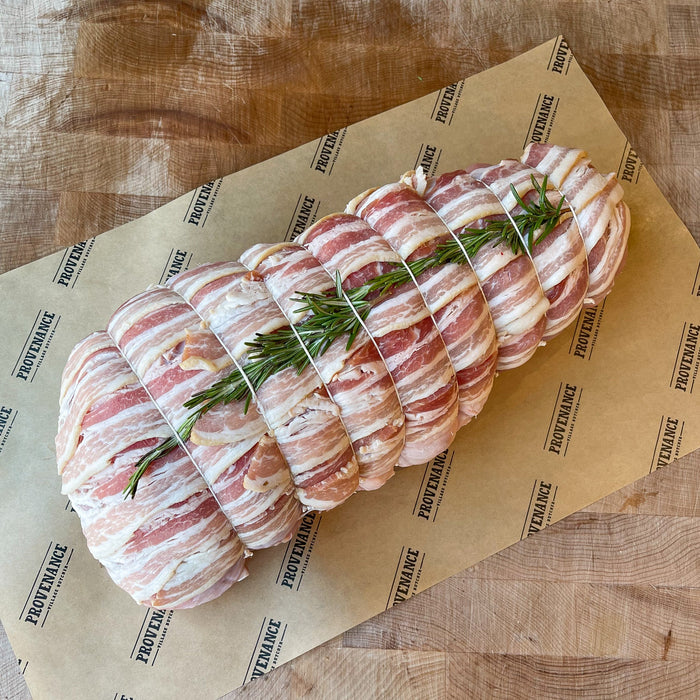 Free Range Turkey Crown with Bacon & Stuffing