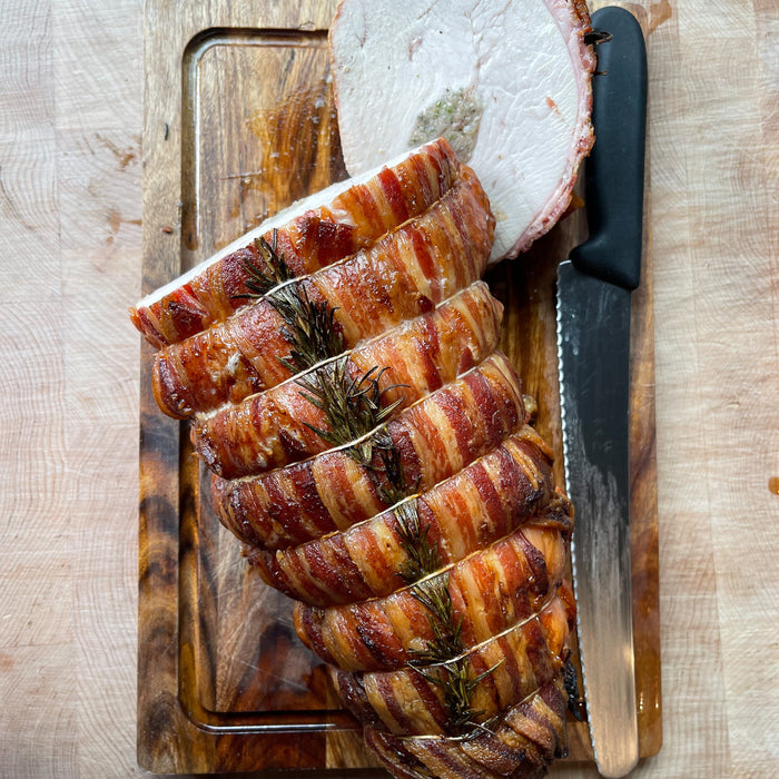Free Range Turkey Crown with Bacon & Stuffing