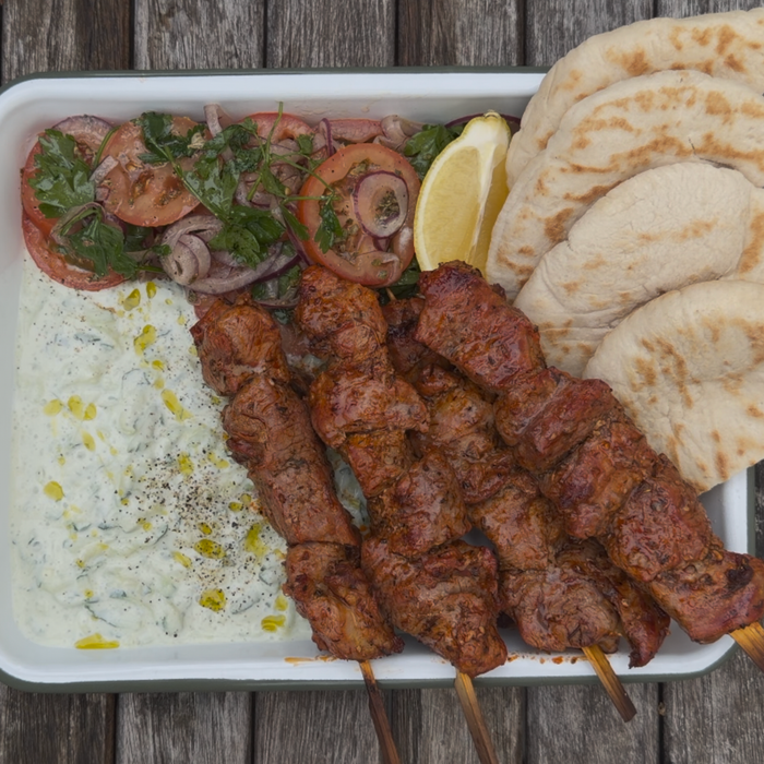 Lamb Leg Skewers In Greek Inspired Marinade x 2