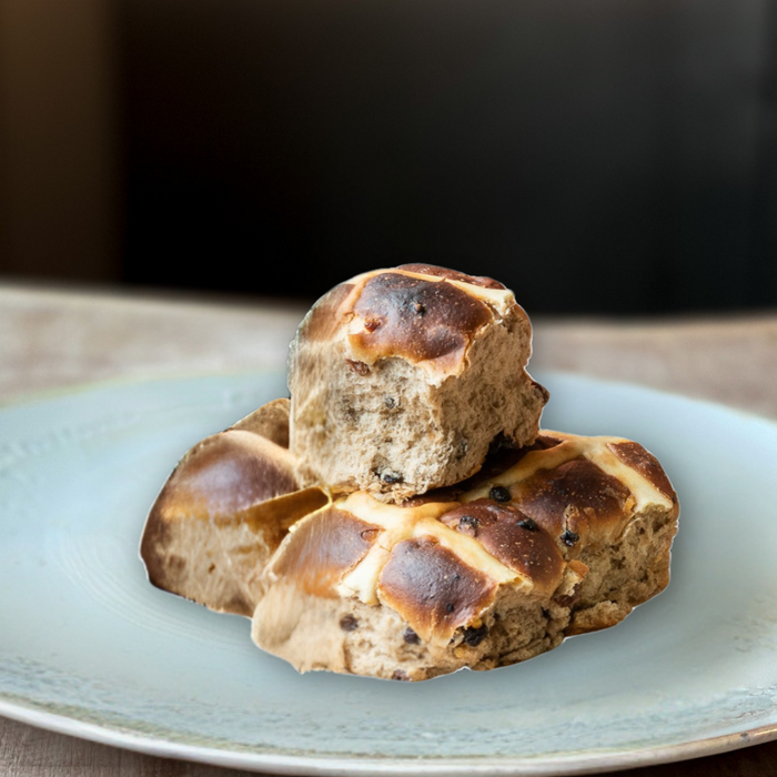 Easter Hot Cross Buns | Pack of 4
