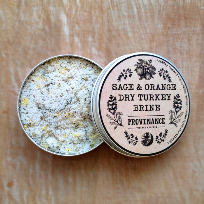 Christmas | Sage & Orange Dry Brine | For Turkey & Chicken
