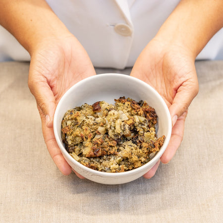 Provenance Village Butcher | Thanksgiving Brea sage and onion stuffing