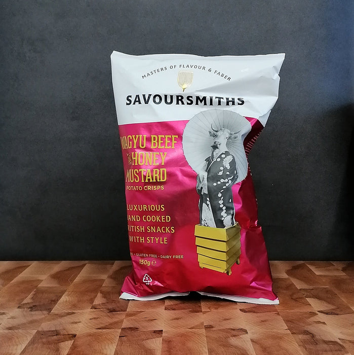 Savoursmiths -Wagyu Beef & Honey Mustard Crisps by Provenance Butcher 